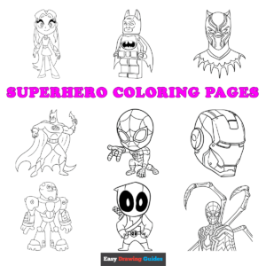 Free printable coloring pages for kids easy drawing guides