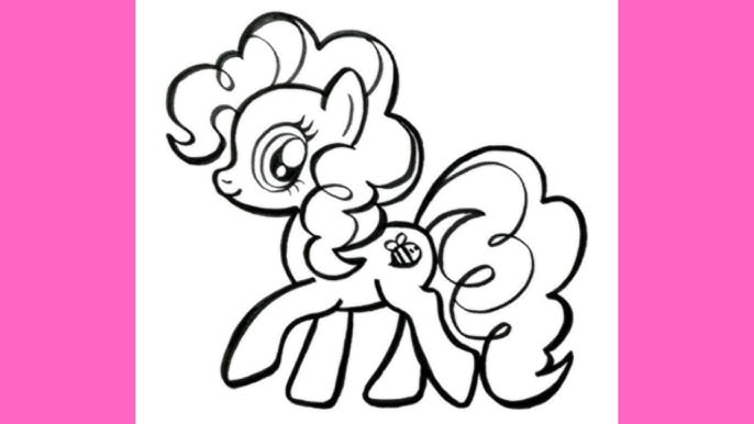 My little pony coloring videocoloring rainbow dash