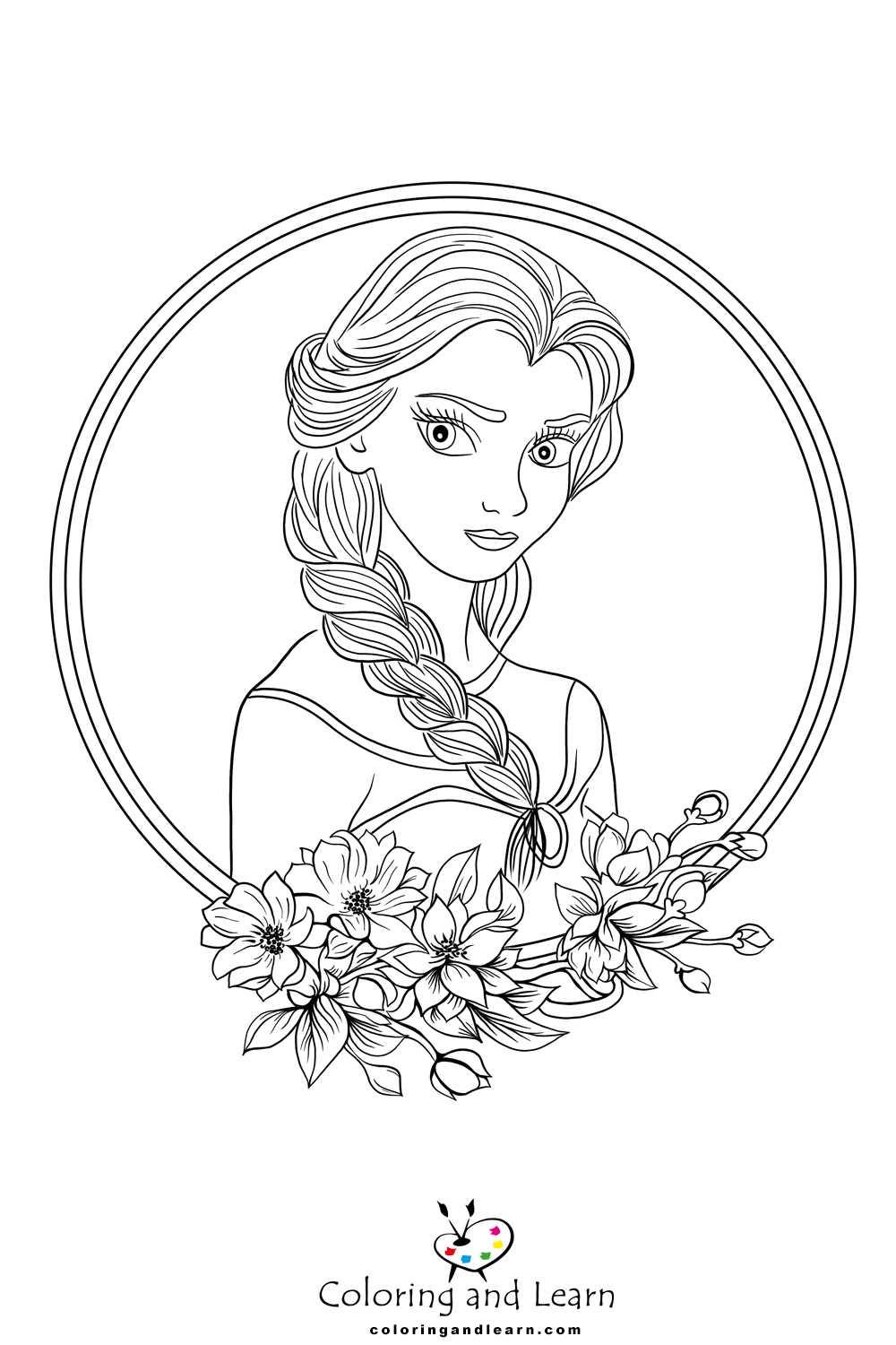 Elsa coloring pages