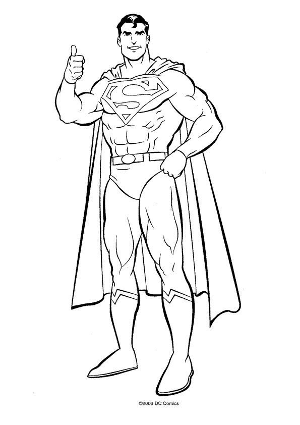 Superman coloring page superman coloring pages cartoon coloring pages halloween coloring pages
