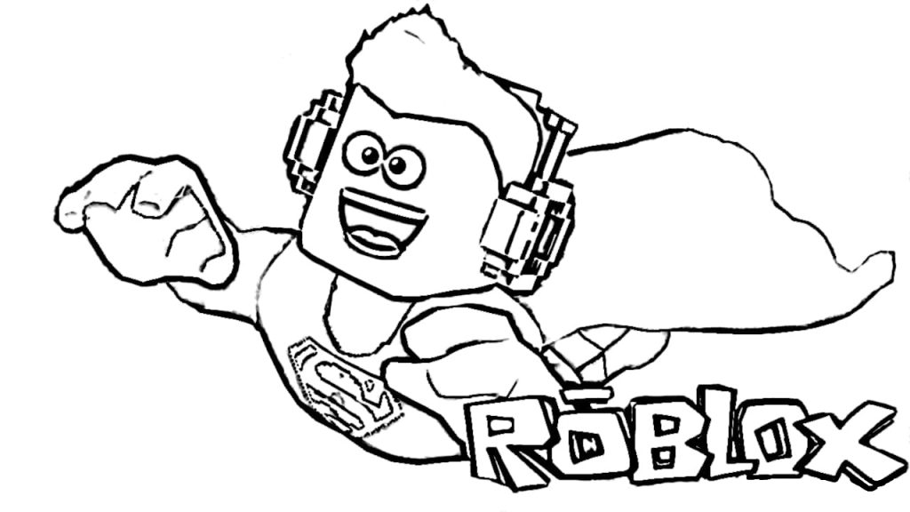 Roblox coloring pages