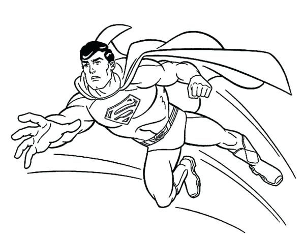 Printable superman coloring pages pdf idea