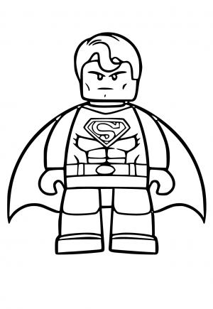 Free printable superman coloring pages for adults and kids