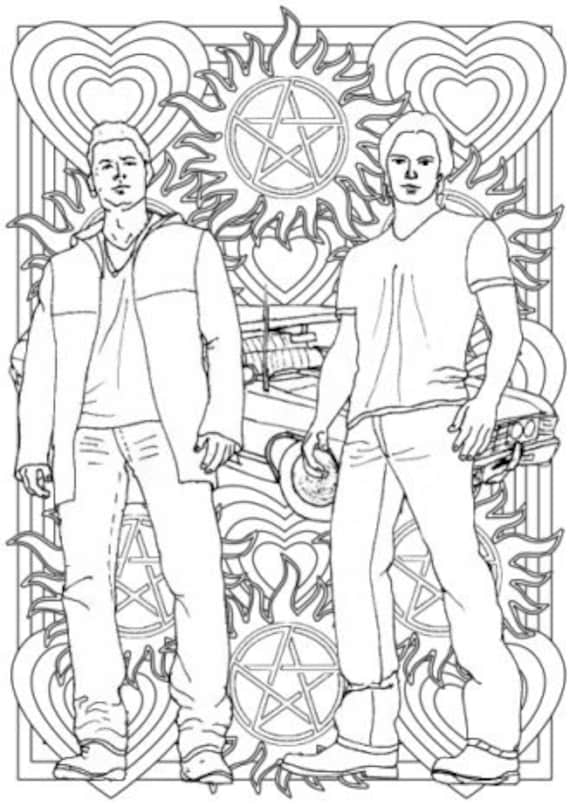 Supernatural colouring for grown