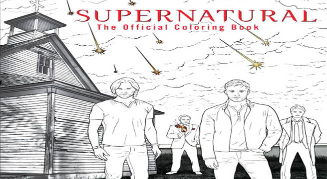 Supernatural the official coloring book revealed