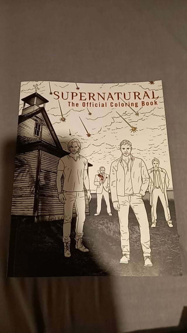 Supernatural coloring book rsupernatural