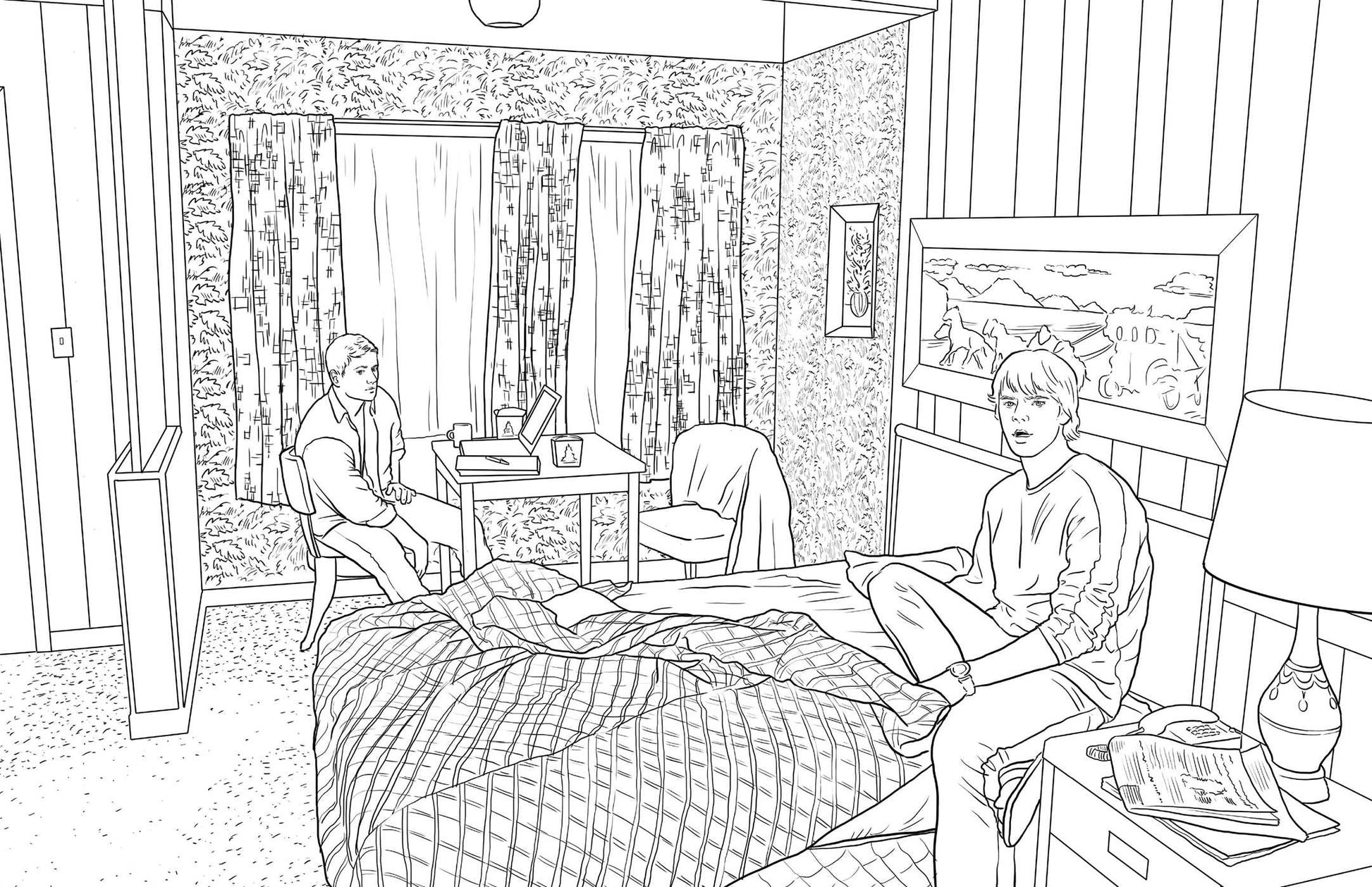 Supernatural the official coloring book â