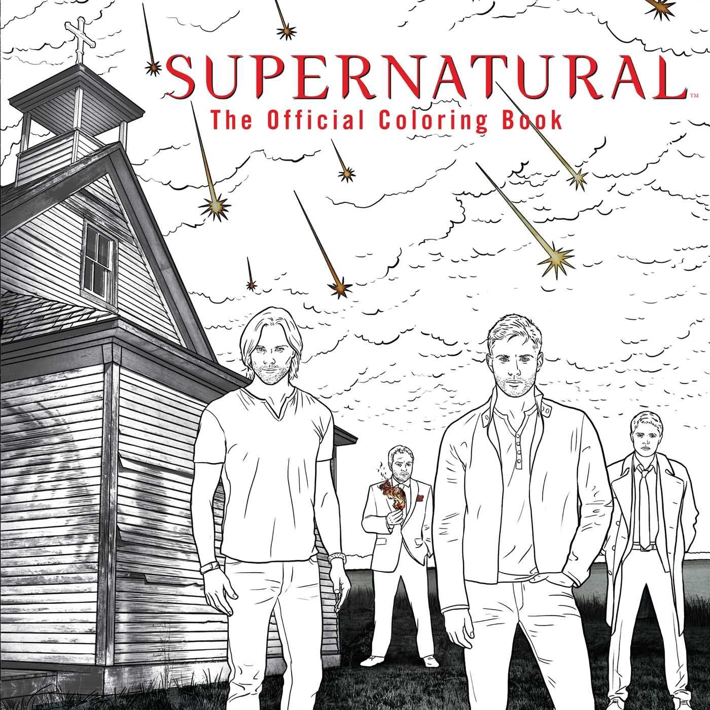 Supernatural the official coloring book