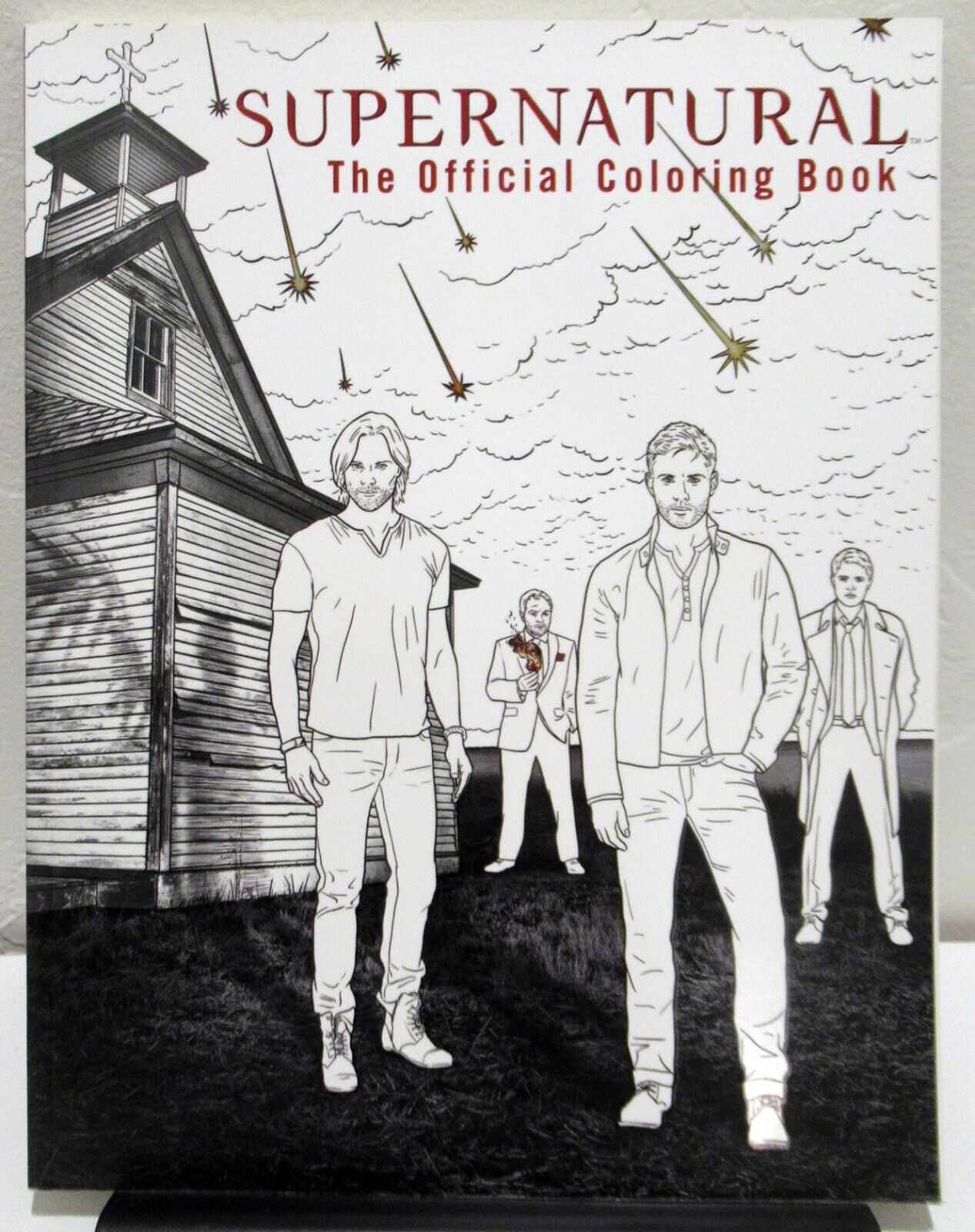 Supernatural the official coloring book by insight insight editions coloringconnect the dot book for sale online
