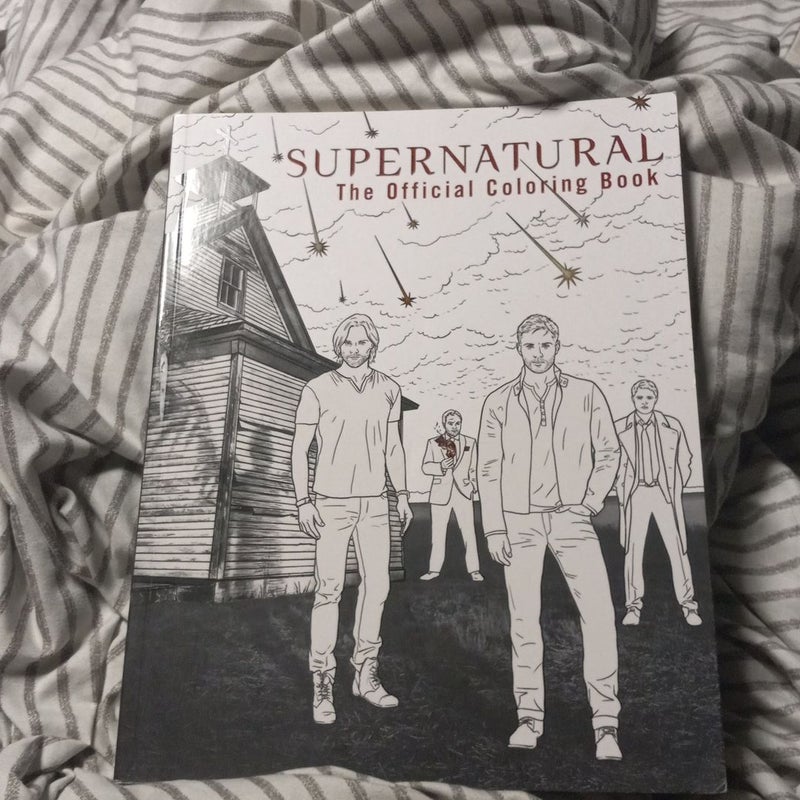 Supernatural the official coloring book by insight insight editions paperback