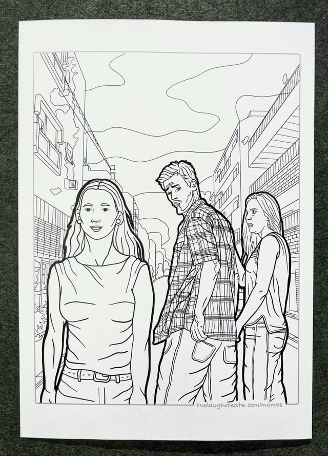 I illustrated some of s most popular memes and turned them into coloring pages rpics