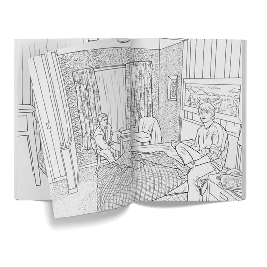 Supernatural the official coloring book â stands