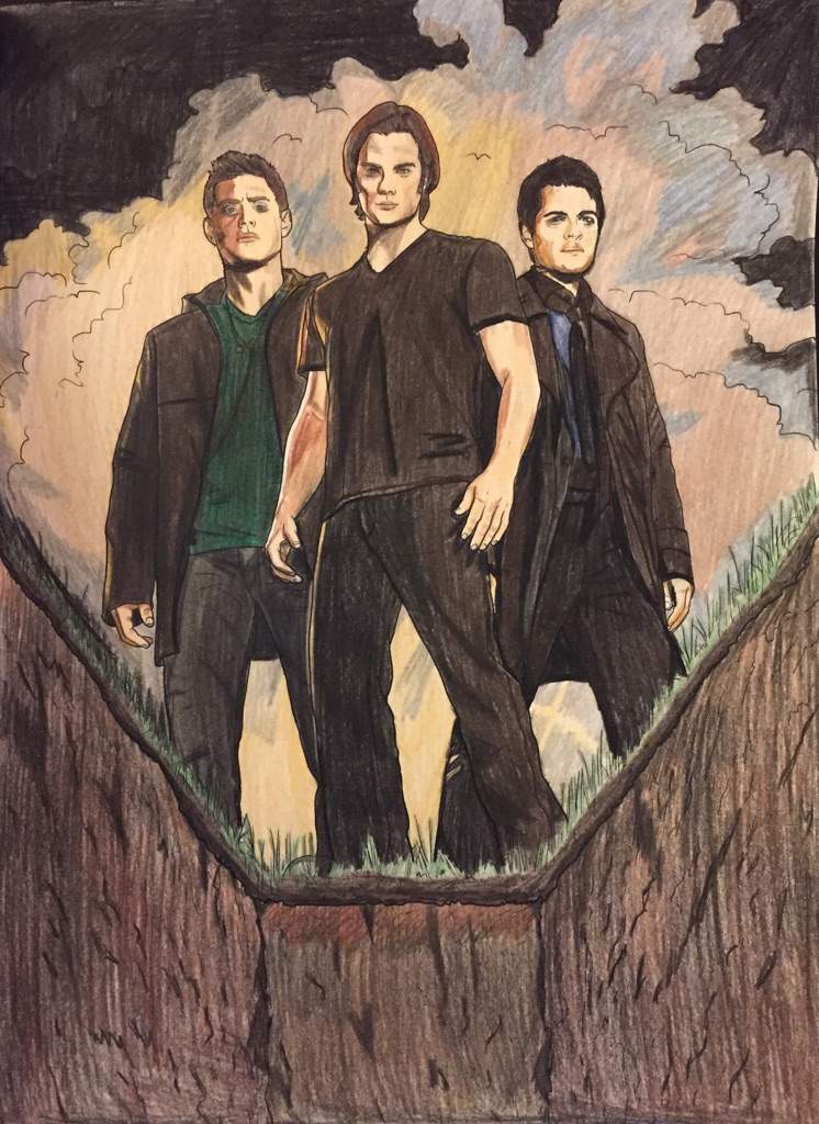 Supernatural coloring book page supernatural amino