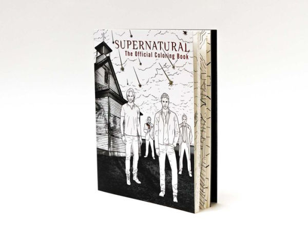 Supernatural the official coloring book by insight editions paperback barnes noble