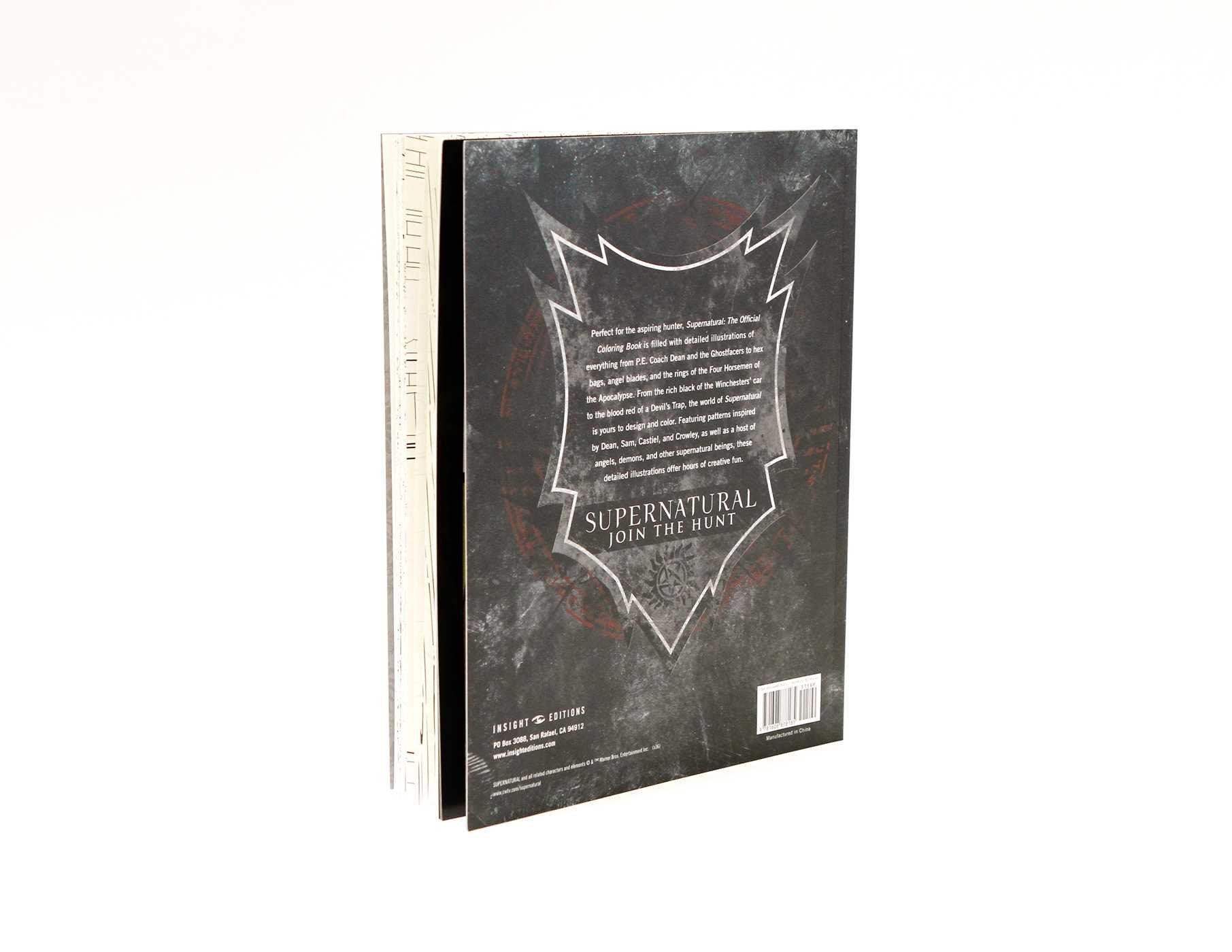 Supernatural the official coloring book â