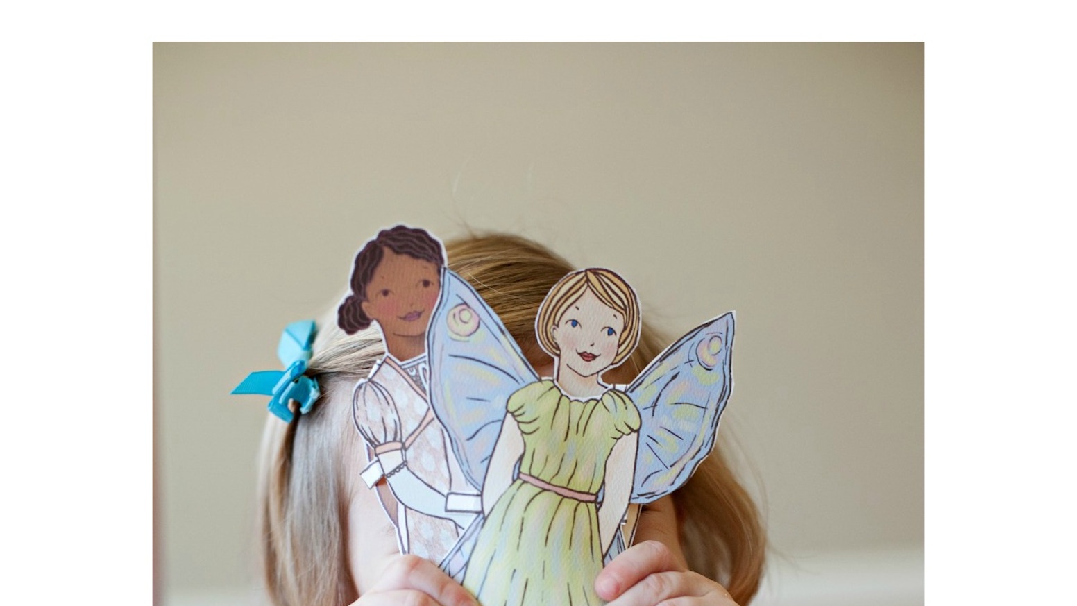 Paper doll coloring book by hannah stevenson â