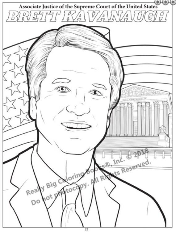 Supreme court coloring book x