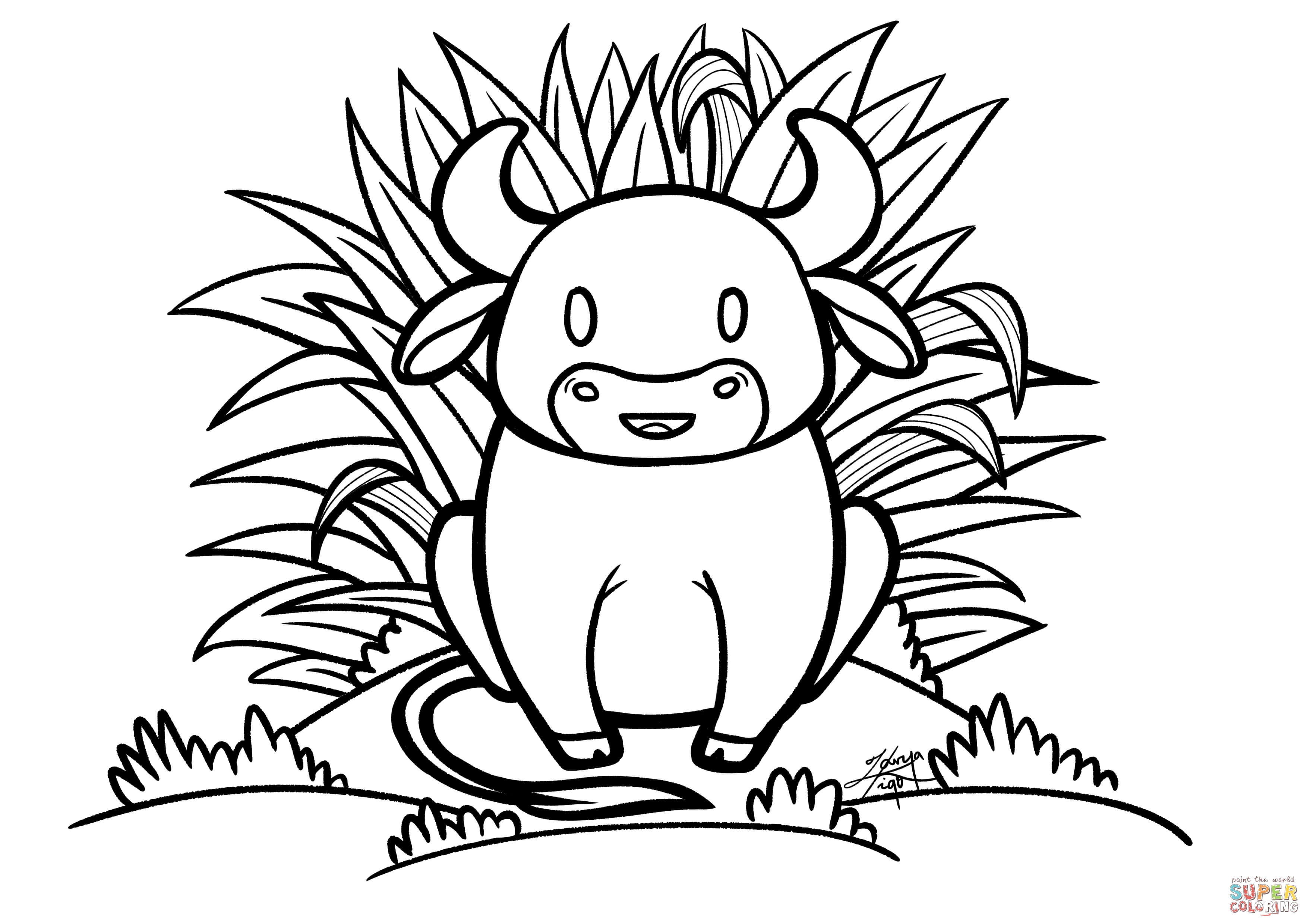 Ox reign supreme coloring page free printable coloring pages