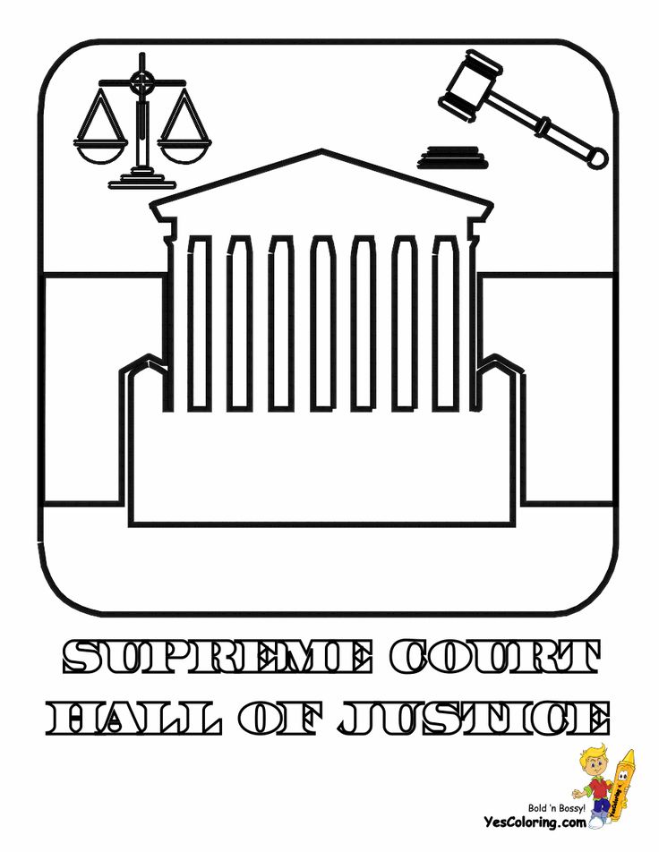 Supreme court coloring pages coloring pages color coloring pictures