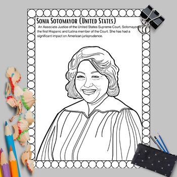 Famous hispanic latinx coloring pages hispanic heritage month worksheets