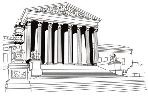Supreme court of the united states coloring page free printable coloring pages