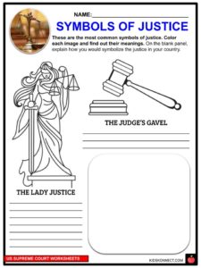 United states supreme court facts worksheets history for kids