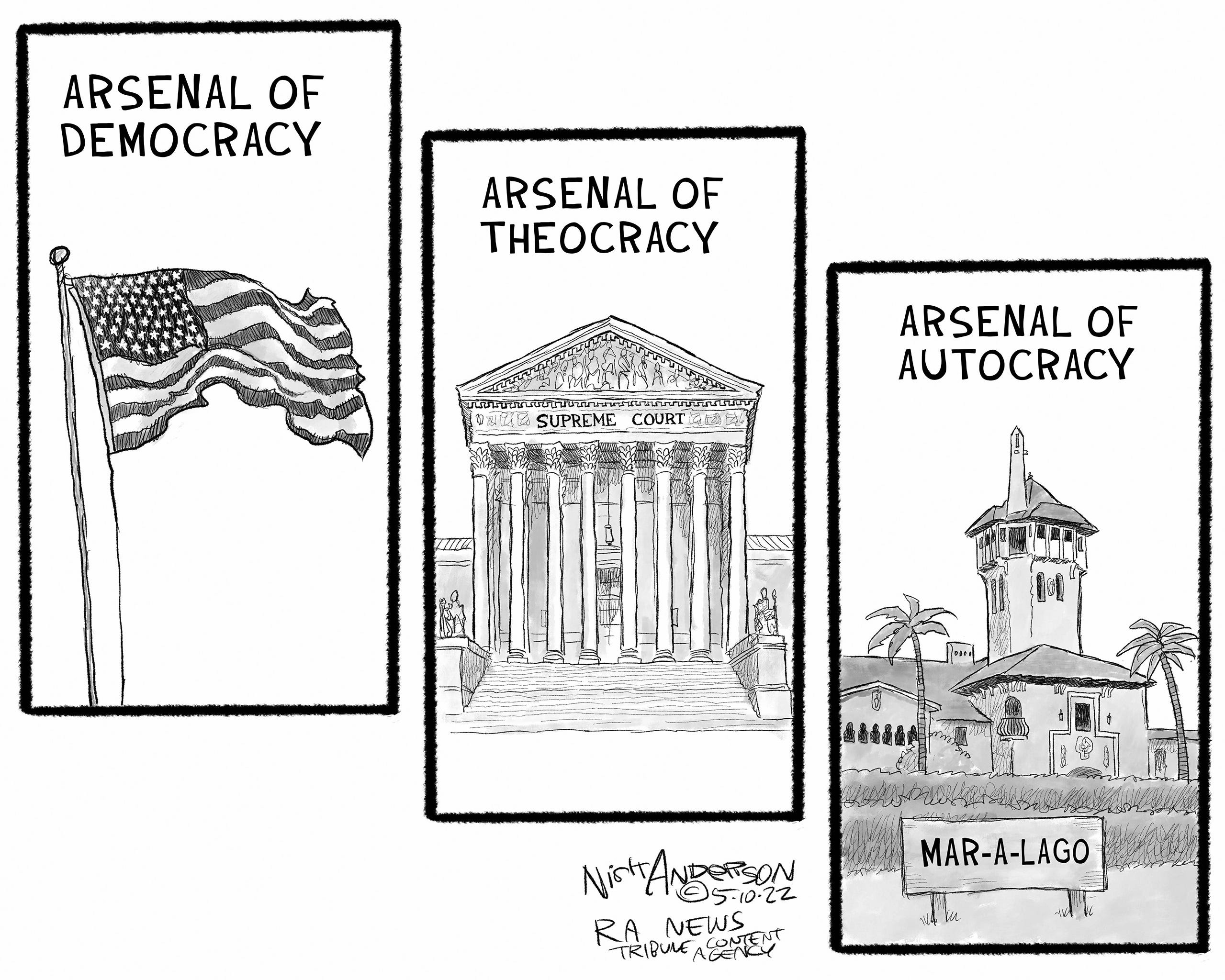 Political cartoons