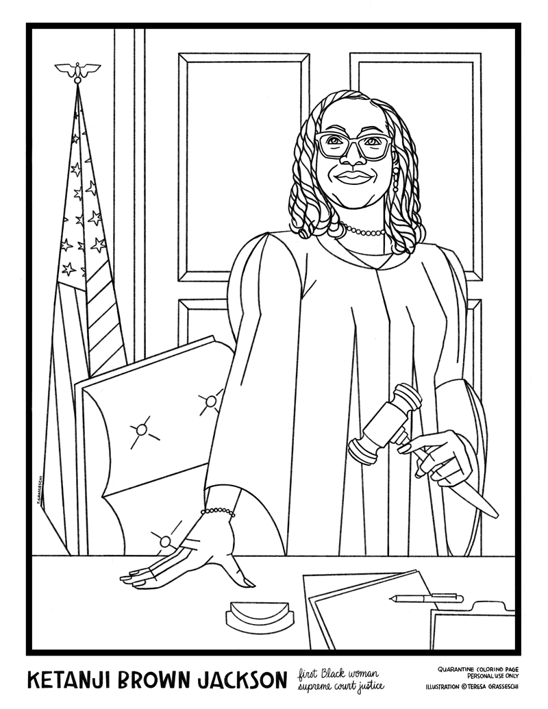 Coloring sheets â teresa grasseschi