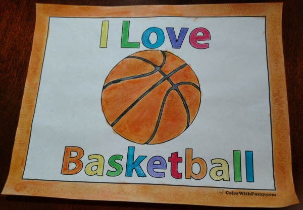 Basketball coloring pages customize and print pdfs