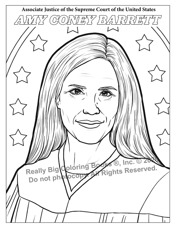 United states supreme court coloring book x
