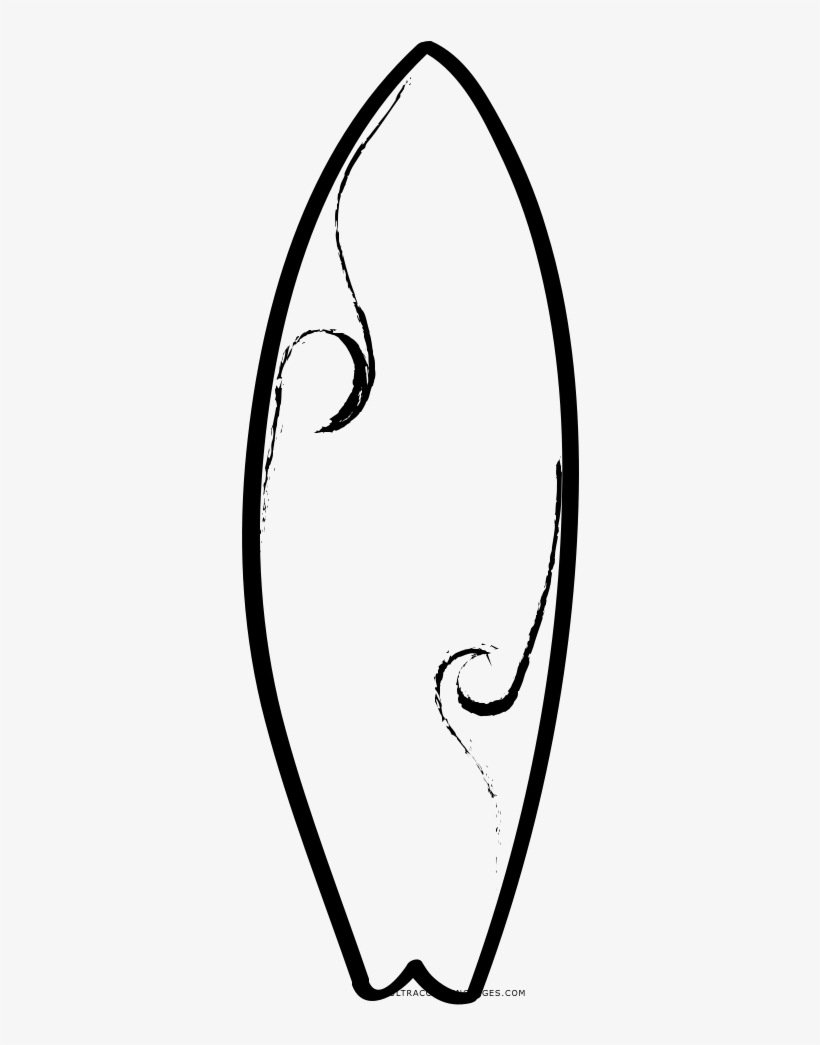 Surfboard coloring pages