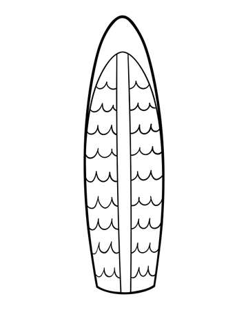 Surfboard line drawing stock illustrations cliparts and royalty free surfboard line drawing vectors
