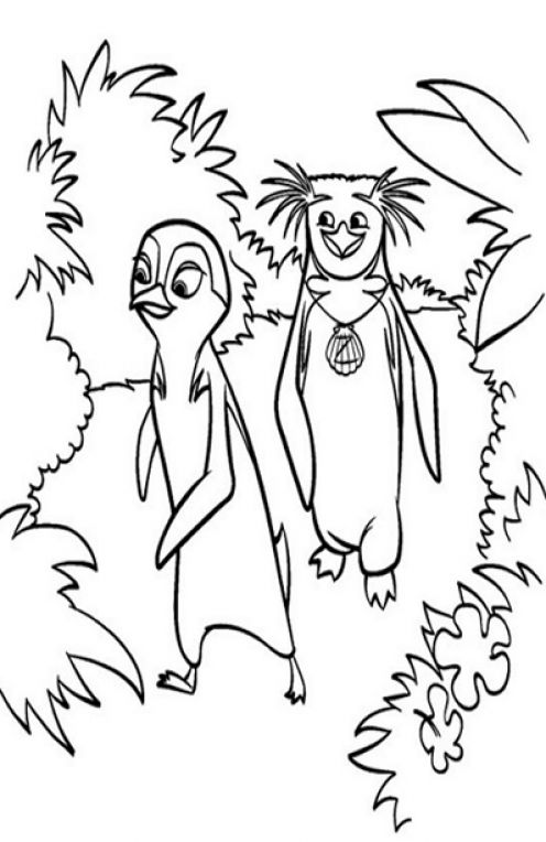 Surfs up coloring page