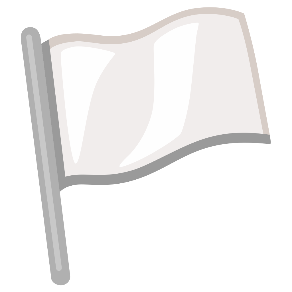 Ðï white flag emoji