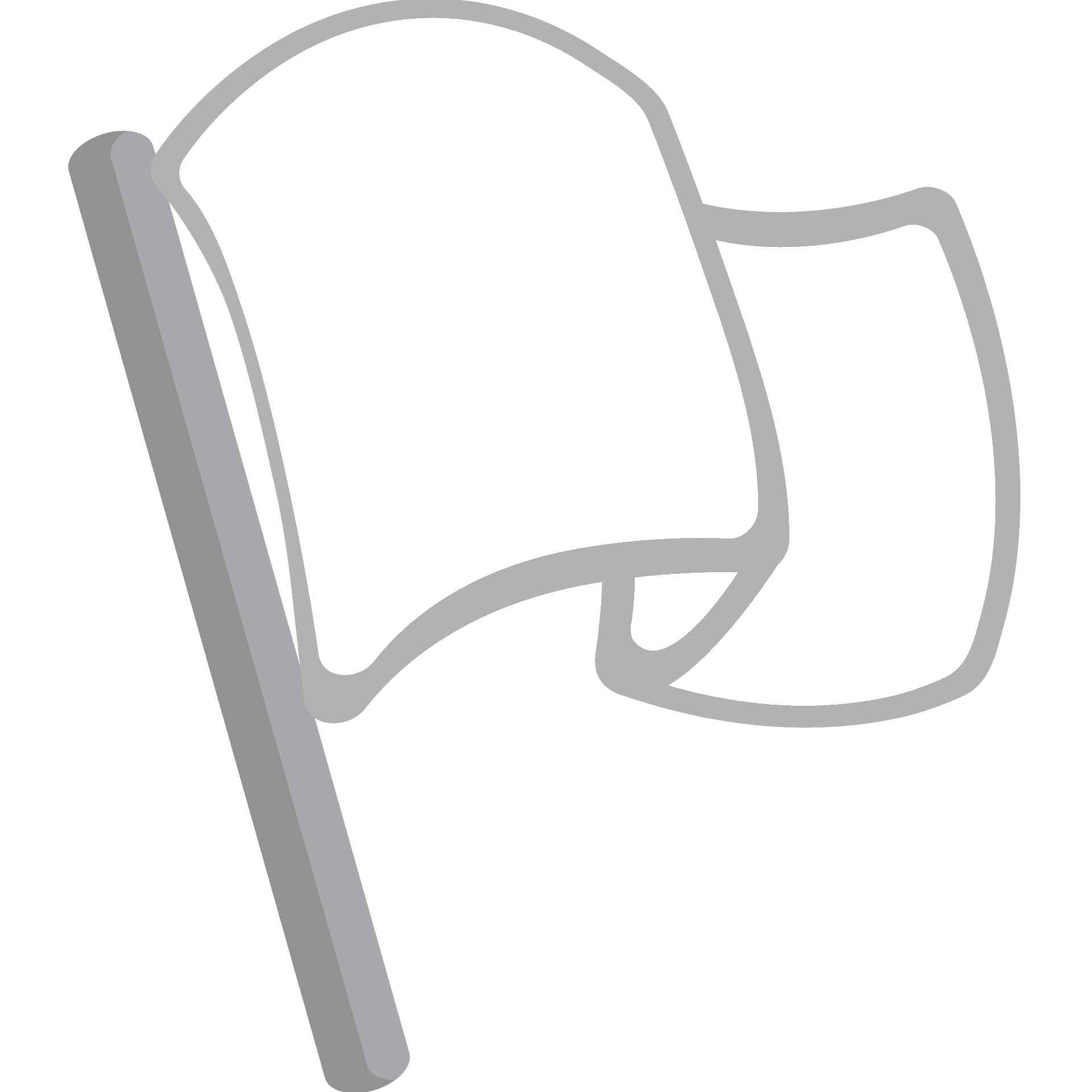 White flag emoji clipart free download transparent png