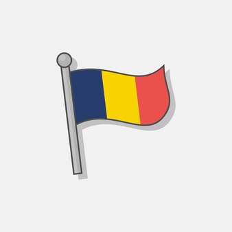 Page la hulpe municipality belgium flag images
