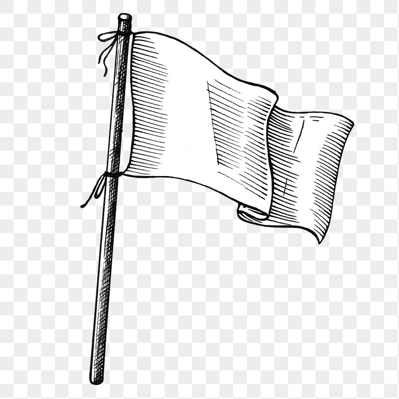 White flag emoji coloring page free printable coloring pages