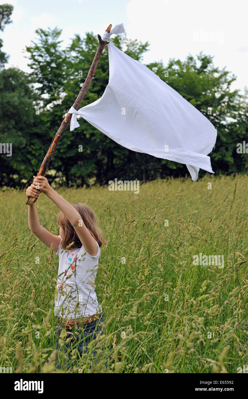 White flag surrender hi