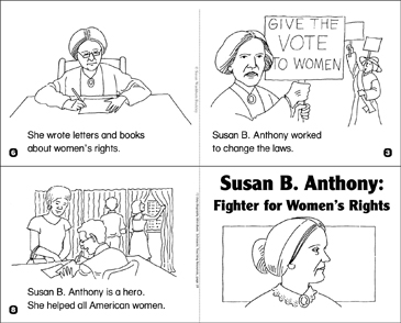 Susan b anthony fighter for womens rights mini