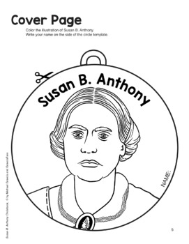 Susan b anthony biography project âresearch activity womens history month