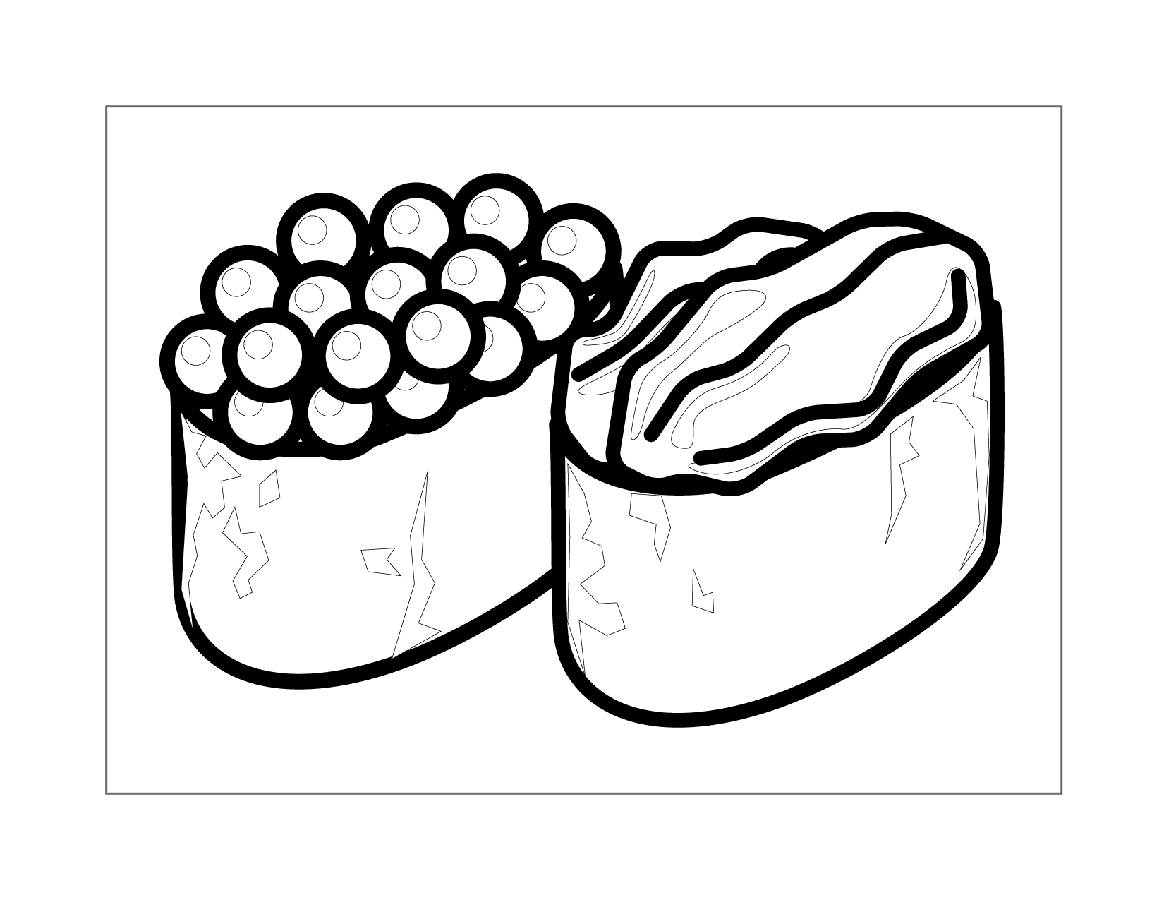 Sushi pages â printable pages