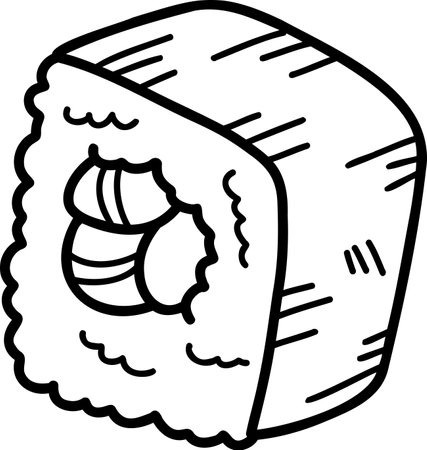 Sushi coloring page stock illustrations cliparts and royalty free sushi coloring page vectors