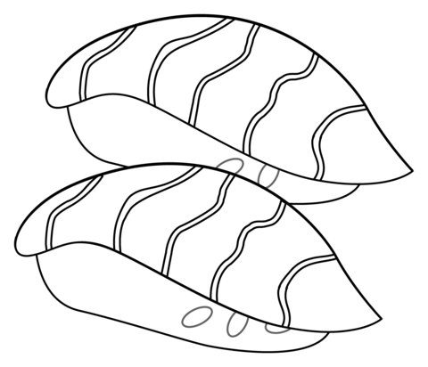 Sushi emoji coloring page free printable coloring pages