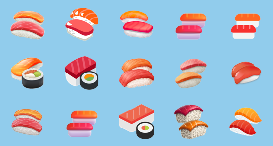 Ð sushi emoji