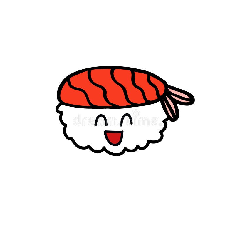 Emoji sushi stock illustrations â emoji sushi stock illustrations vectors clipart
