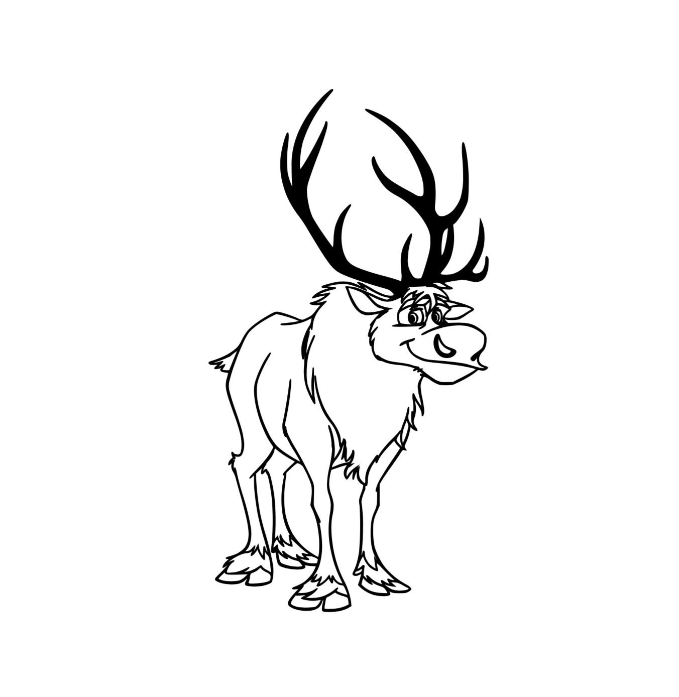 Sven decal frozen decal sven car decal disney frozen decal disney decal arendelle decal yeti tumbler decal