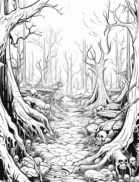 Page swamp drawing images