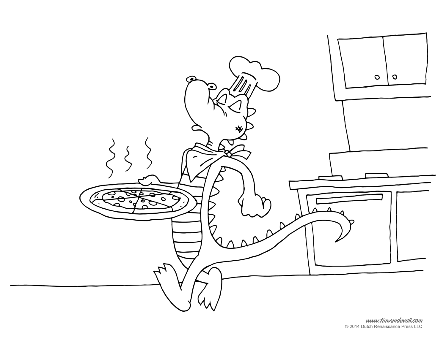Alligator coloring pages â tims printables