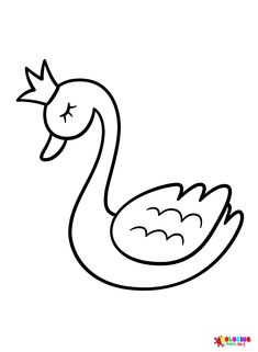 Swan coloring pages ideas coloring pages swan coloring pages for kids