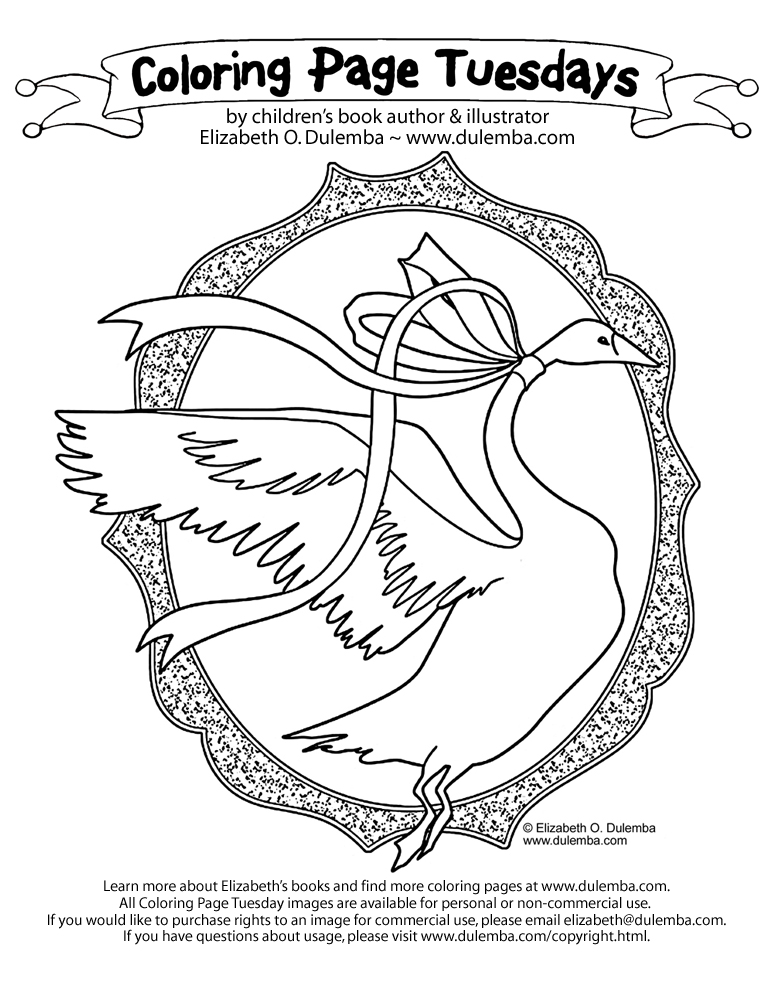 Coloring page tuesday
